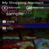 Download My Shopping Assistant Cell Phone Software